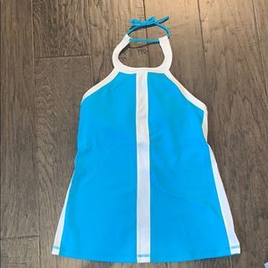 lululemon halter tank top with tie